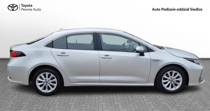 Toyota Corolla cena 89900 przebieg: 58361, rok produkcji 2021 z Rajgród małe 436